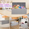 QYYDWN Extra Large Sturdy Toy Box, 40"x16"x14" Stuffed Animal Storage