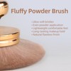 HAPPOW Large Self Tanning Brush, Gold Oval Body Makeup Tan