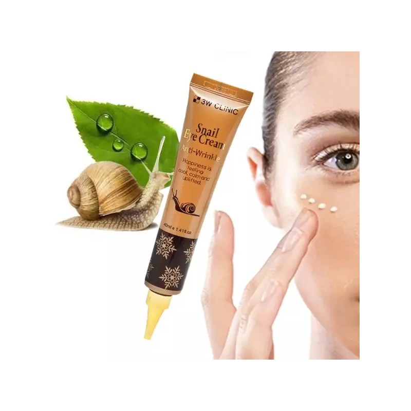 Snail 3W 달팽이 아이크림 튜브타입 40ml 스네일 3W Snail Ice