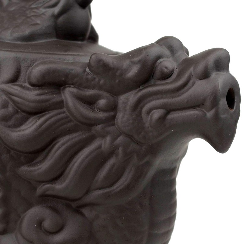 Teapot Chinese Dragon Phoenix Zisha Clay Gongfu Tea Pots Zini