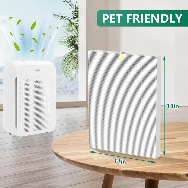 4 Pack C545 True HEPA Replacement Filter S Compatible with