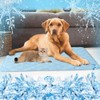 DELIFUR Dog Cooling Blanket - Lightweight Dog Self Cooling Mat