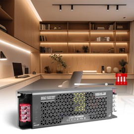 SUCIKORIO Dimmable LED Power Supply 24 V 300 W 12.5 A Transformer LED Transformer 230 V to 24 Volt Slim Constant Voltage LED Driver Power Supply 24 V Ultra Thin Low Voltage Transformer for LEDs Strips
