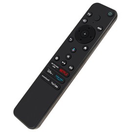 Replacement Remote Control RMF-TX920U Applicable for Sony Smart Google TV K-75XR70 K-65XR80 K-85XR70 K-85XR80 K-75XR90 K-85XR90 K-65XR70 K-77XR80 K-55XR80 K-75XR80 K-65XR90 K-55XR70 K75XR70 K65XR80