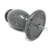 Optimum Memorial Cemetery Flower Vase - Plastic (Black Granite) with
