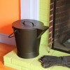 Minuteman International All Black Ash Bucket Pail