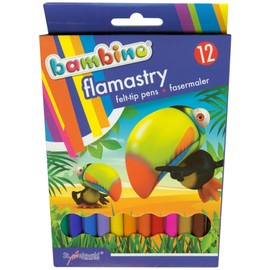 Flamastry Bambino 12 kolorów