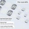 Semi Cured Gel Pedicure Strips,26 PCS Gel Nail Strips Works