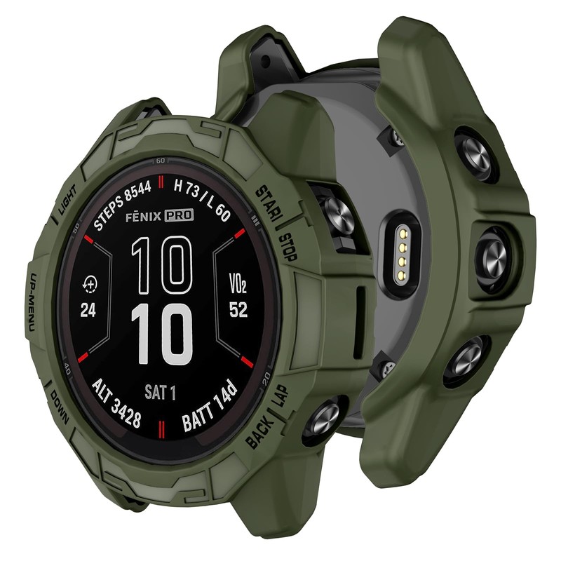 ISABAKE Protector Case Compatible with Garmin Fenix 7/Fenix 7 Solar,