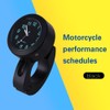 Keenso Motorcycle Handlebar Clock, Universal Motorcycle 7/8" 1" Handlebar Watch