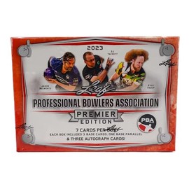 TSV 2023 Leaf Professional Bowlers Association Premier Edition Bowling Hobby Box 7 Cards per Box