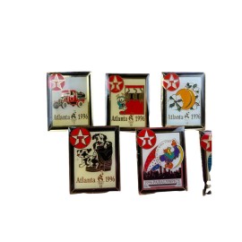 Unbranded Vintage Texaco Olympic Games Pin Set Atlanta 1996 Set Of 8