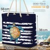 VOID XXL Beach Bag Turtle Shopper Bag 58 x 38