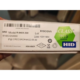 HID 6140CGN0000 R-640X-300 iClass R15 Reader