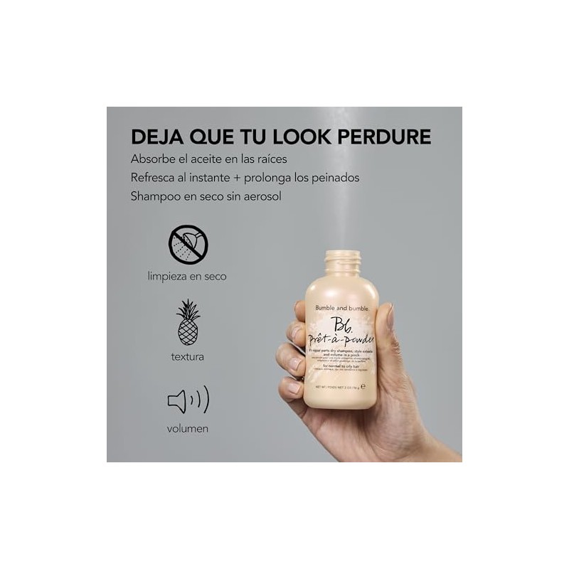 Bumble and Bumble Prêt-à-powder Shampoo seco en polvo |Voluminizador
