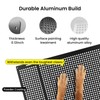 Safoner Premium Adjustable RV Entry Screen Door Grille, Adjusts from