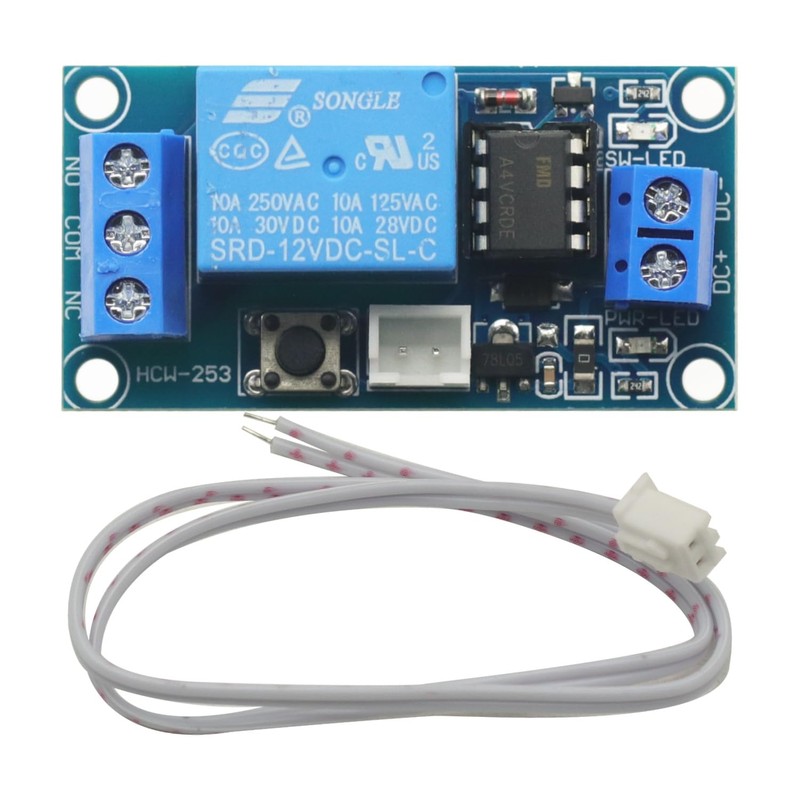 2pcs 1 Channel DC 12V Latching Relay Module with Touch