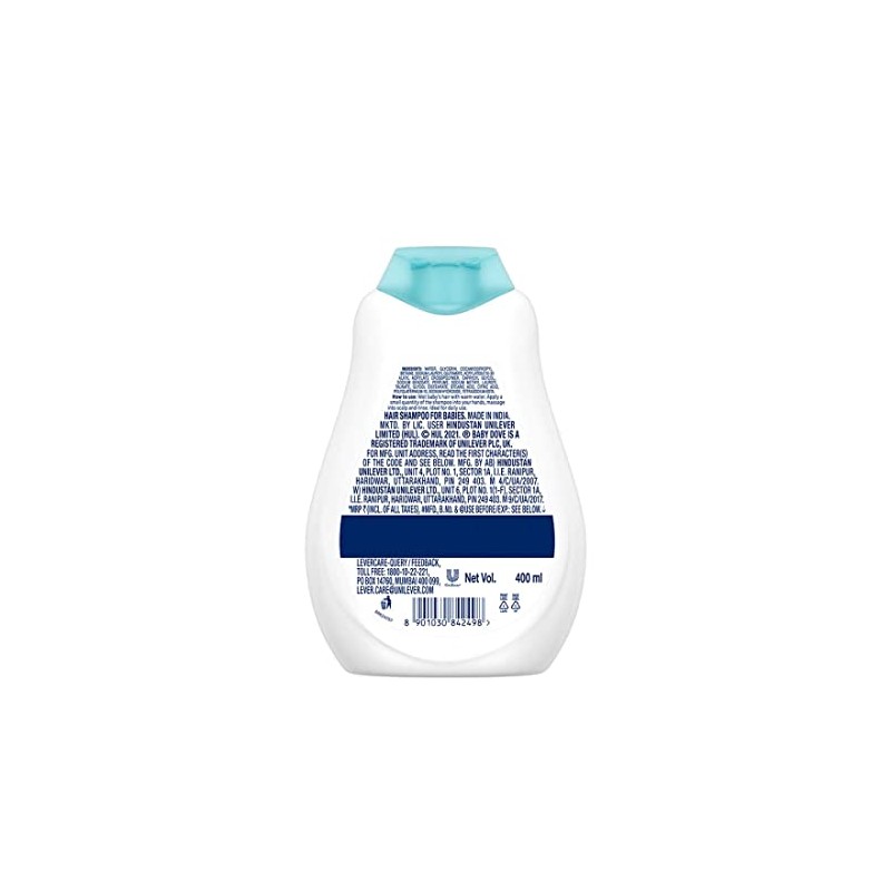 DOVE Baby champú para bebés bote 400 ml