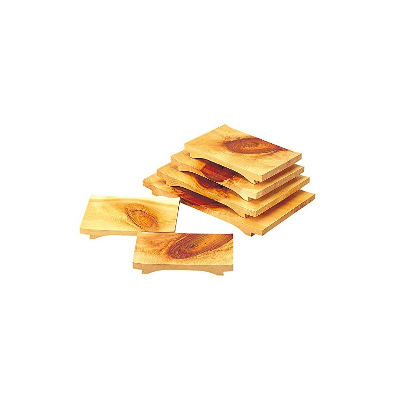 Hinoki Cypress Red Black Dog Dish