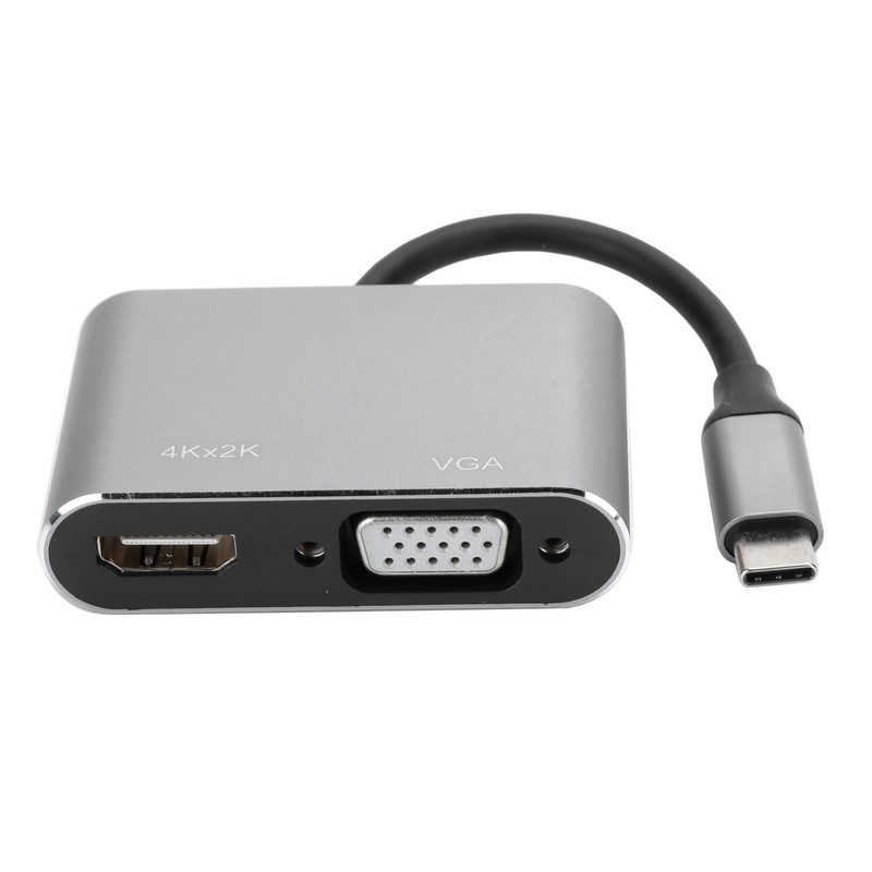 Adapter TypeC Hub to VGA HDMI DVI Displayport/3.1 Ethernet Converter
