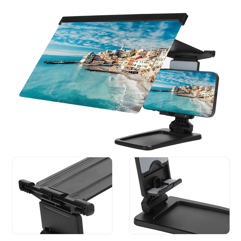 L20 12 Inch Mobile Phone Screen Amplifier 3D Desktop Phone