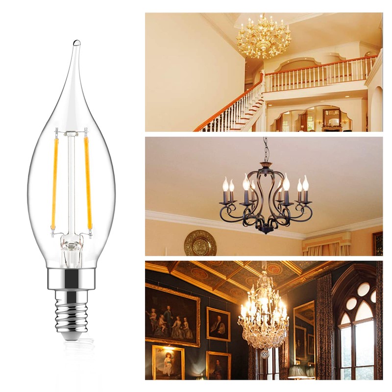 Sengled Candelabra Led Light Bulbs Dimmable, E12 Led Bulb 40