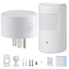 SEHOMY Motion Sensor Switch with Outlet for Bathroom Kitchen, Control