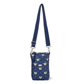 Paul & Joe Paul & Joe Accesois PJA-B1243 Women's Shoulder Bag, Exclusive to Order Model, ACCESSOIRES, Mini Shoulder, Wallet Shoulder, Smartphone Shoulder, Travel, Valuables, Passport, Navy