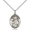 Bonyak Jewelry Saint Medal Collection Sterling Silver St. Januarius Pendant