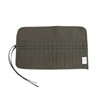 Brush Bag with 30 Holes, Roll-up Canvas Brush Bag, Pencil