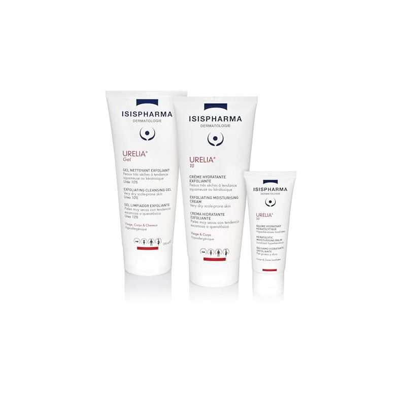 ISIS Pharma Urelia 10 Crema para piel escamosa moderada, 5.1