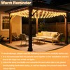 10ft x 10ft Solar Net Lights, 280LED Gazebo Mesh Lights