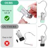 Yinder 150 Pcs Boot Hangers Clips Laundry Hooks Hanging Stainless