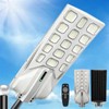 Meewata Outdoor Solar Street Light, Motion Activated Dusk to Dawn