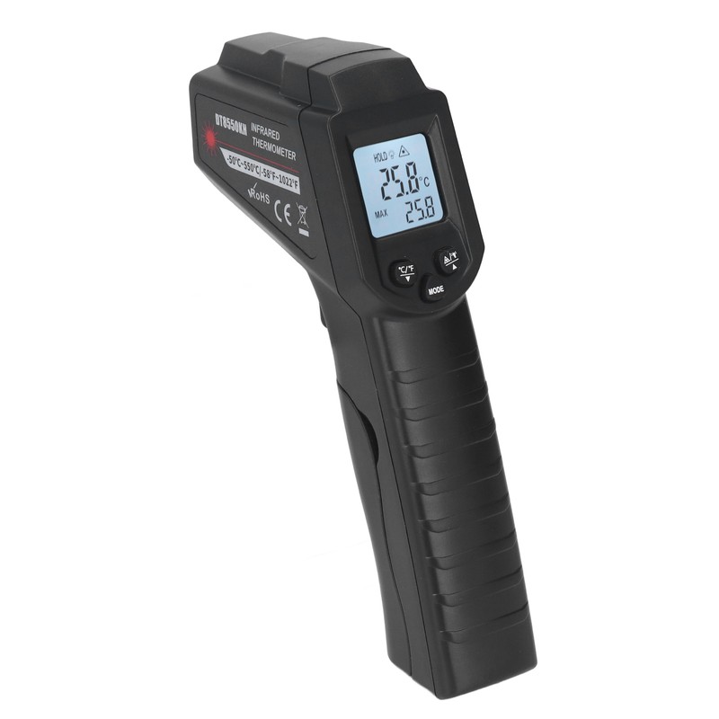 DT8550KH Infrared Thermometer Handheld Non Contact Digital Temperature Gun for