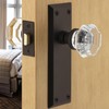 Nostalgic Warehouse New York & Waldorf Crystal Door Knob with