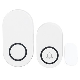 Self Generating Wireless Doorbell IP65 Waterproof Self Powered Doorbell with 60 Ringtones