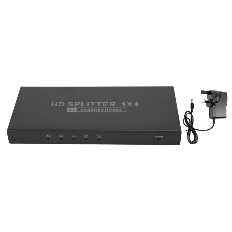 HD Multimedia Interface 2.0 Splitter 4K 60Hz 1 in 4