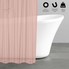 Bath Bliss 2 Pack PVC Heavy Weight Shower Curtain Liner