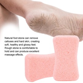 Pumice Stone, Small Size Lightweight 4Pcs Pedicure Stone, for Travel Feet Skin Home(pink)