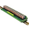 AC/DC 12V Coil 16-SPDT Pluggable Power Relay Module, 16A 250VAC/30VDC