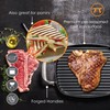 Outset Cast Iron Grill Pan With Ridges 8.5” x 14.25”