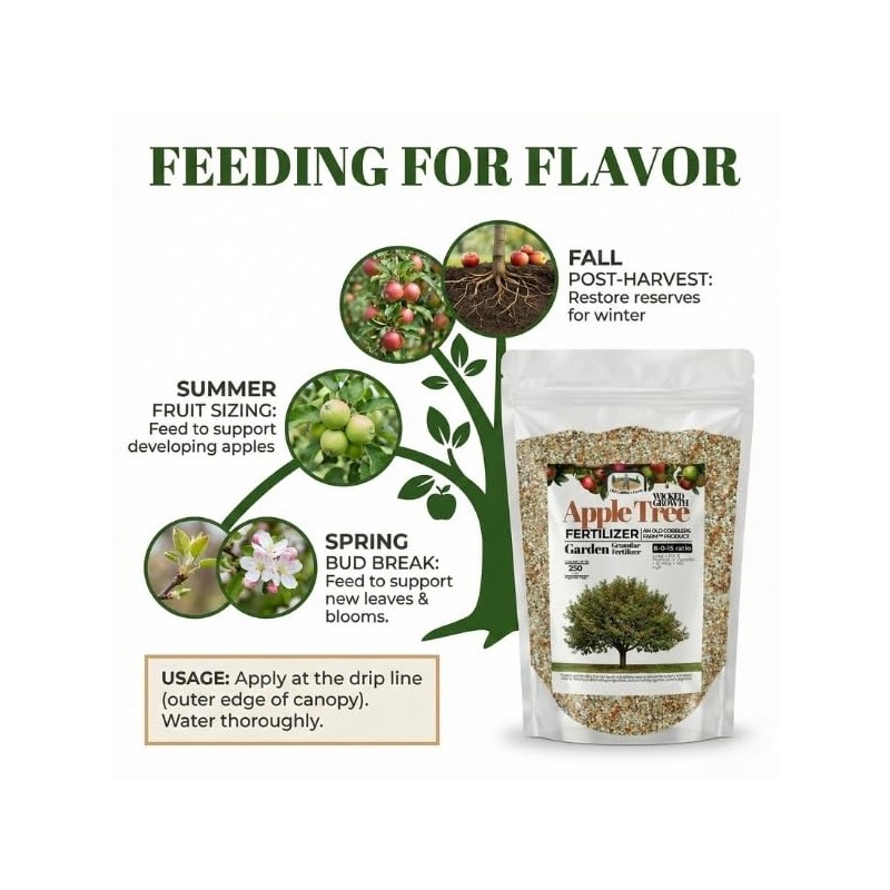 Old Cobblers Farm™ Wicked Growth Apple Tree Fertilizer - Boost