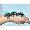 Unbranded 3D Printed Gift Articulating Cute Mini Flexi Shamrock Spider