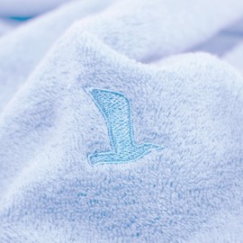 möve Superwuschel guest towel 30 x 50 cm made of 100% cotton, aquamarine