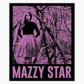 Mazzy Star // Sandoval Fan Art Sticker Bumper Sticker Vinyl Decal 5"