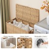 Laundry Hamper with Wheels, 52.8 Gallon(200L) Rolling Laundry Basket with