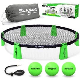 GoSports Slammo XL Game Set Huge 48 Inch Net Great for Beginners, Younger Players or Group Play