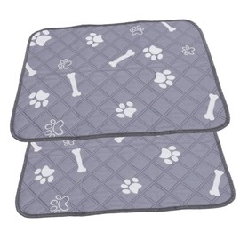 Levemolo Pet Training Pee Pads 2 Pack Large Dog Pee Mats Quick Dry Non-Slip Surface for Indoor Use