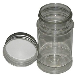 5 Wide Neck Can Pet Screw, 100 ml + 1 Transparent Bag